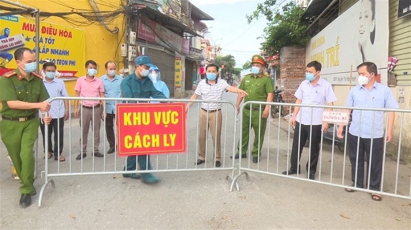 Một số khu vực tại Hải Dương phải thực hiện cách ly y tế