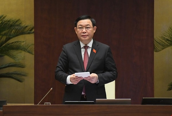 Chủ tịch Quốc hội Vương Đình Huệ.