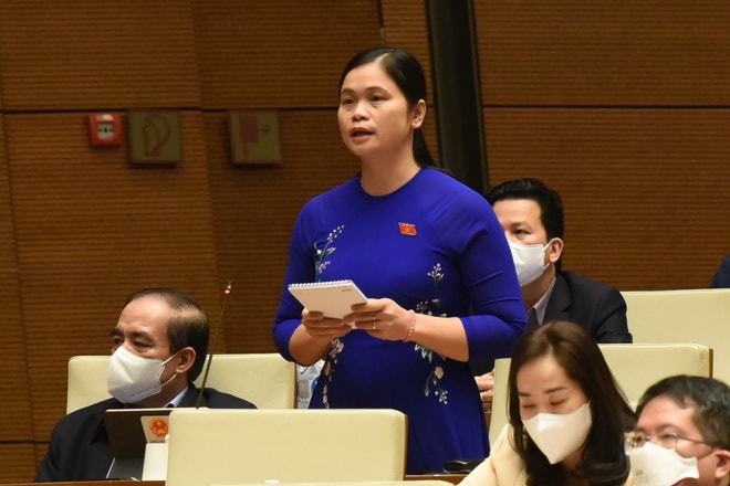 Đại biểu Ma Thị Thúy.