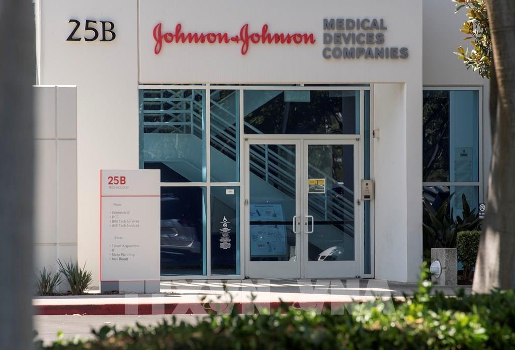 Trụ sở Johnson & Johnson tại Irvine, California, Mỹ. Ảnh AFP