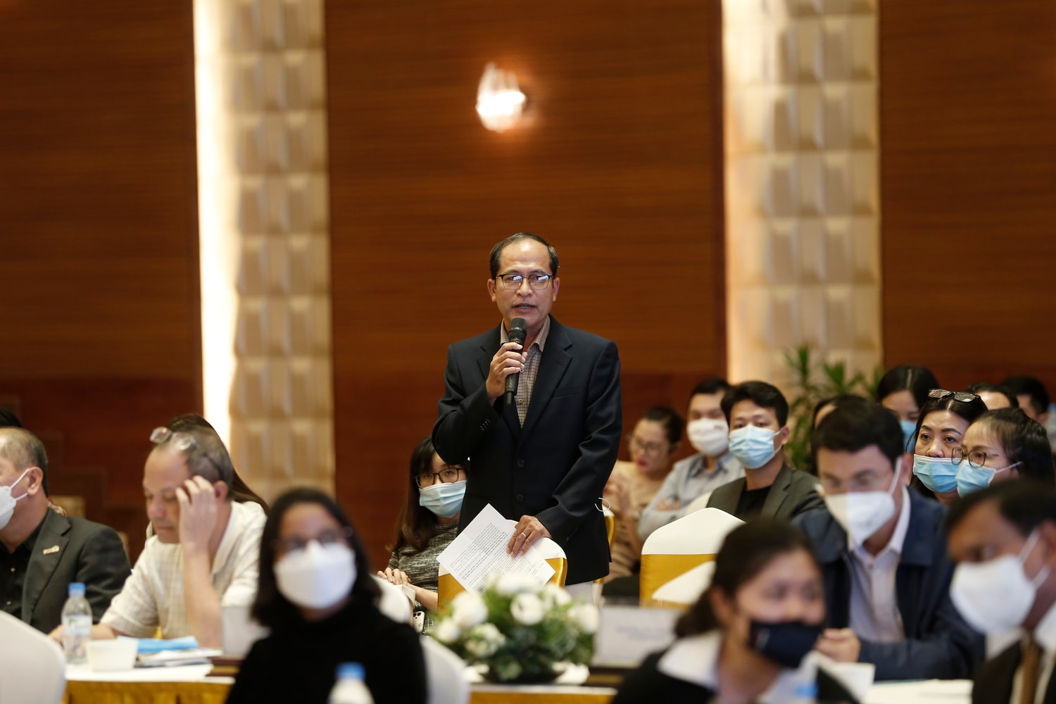 Ảnh 3: Ông Nguyễn Phạm Kiên Trung, PCT Hiệp hội Du lịch Bình Định, Giám đốc Công ty TNHH Du lịch Miền Trung