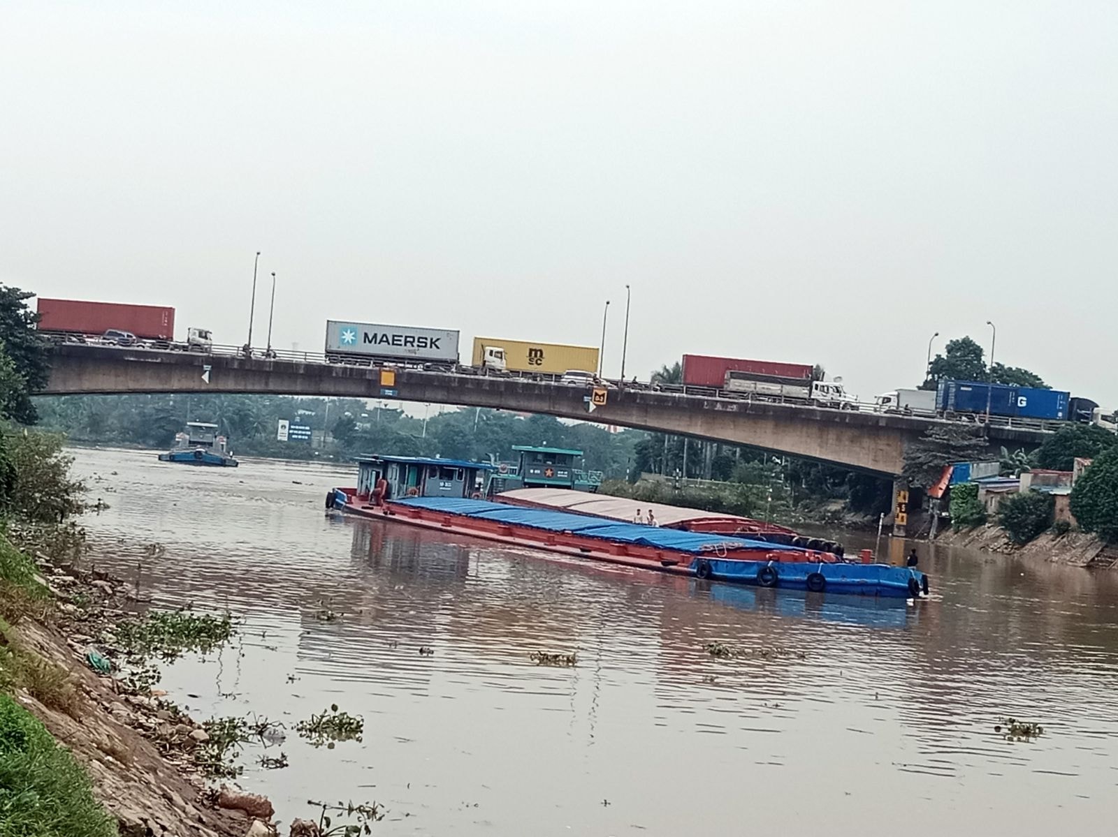 p/Tĩnh không cầu là trở ngại lớn cho hoạt động vận tải thủy nội địa