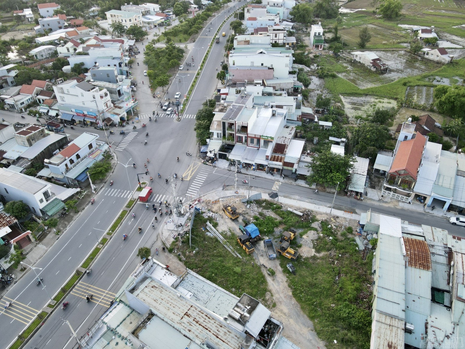 Khu đô thị phố chợ Điện Nam Trung đã hoàn thiện hạ tầng, pháp lý đầy đủ, công chứng sang tên ra sổ cho khách hàng giai đoạn 1