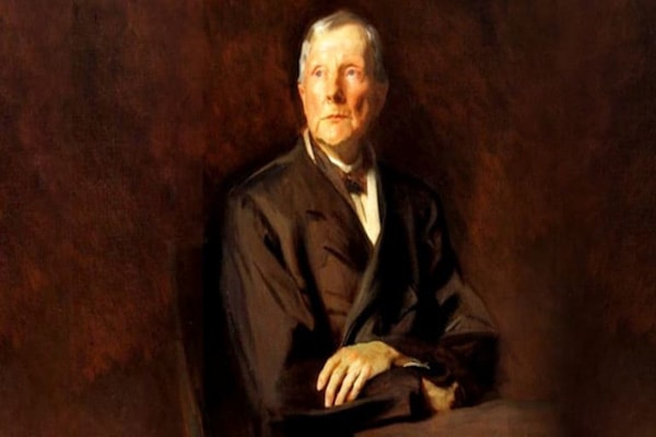 Vua dầu mỏ Rockefeller. Hình ảnh: History