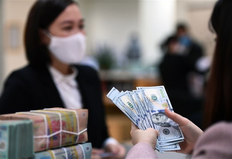 Đối với Việt Nam, đồng USD tăng giá và lạm phát cao sẽ gây sức ép tăng tỷ giá hối đoái, cho nên, nếu giữ ổn định tỷ giá thì có thể gây thâm hụt thương mại, dẫn tới xuất khẩu khó khăn hơn, mà chỉ thuận lợi cho nhập khẩu (ảnh minh hoạ)