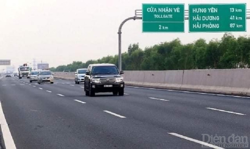 Đường ô tô Cao tốc Hà Nội - Hải Phòng đoạn qua tỉnh Hưng Yên