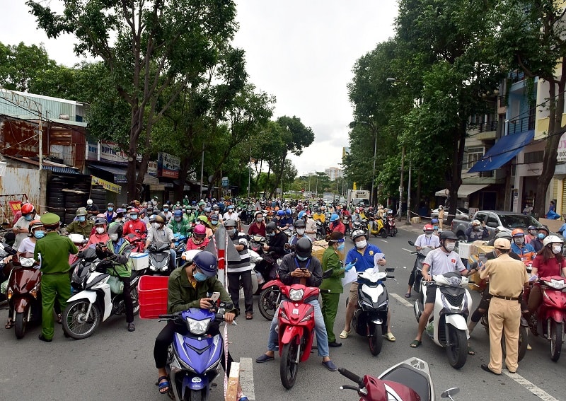 TP.HCM kiểm soát di biến động dân cư trong thời gian cao điểm phòng, chống dịch COVID-19