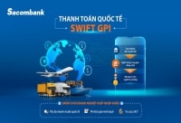 Điểm nhấn tra cứu giao dịch thanh toán quốc tế qua SWIFT GPI của Sacombank