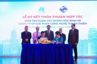 Hòa Bình và Thuận Thiên ký kết hợp tác trong thi công xây dựng