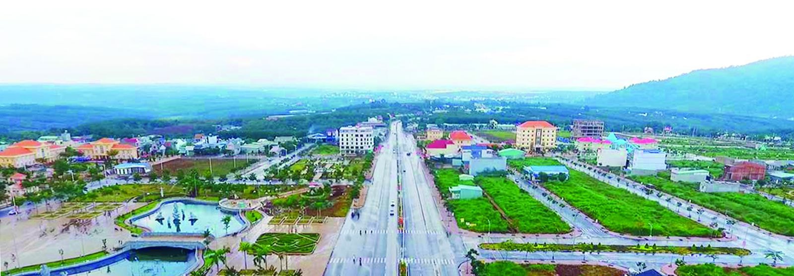  Toàn cảnh thị xã Phước Long.