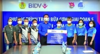 BIDV trao 18.000 suất cơm tặng đồng bào khó khăn tại TP Hà Nội