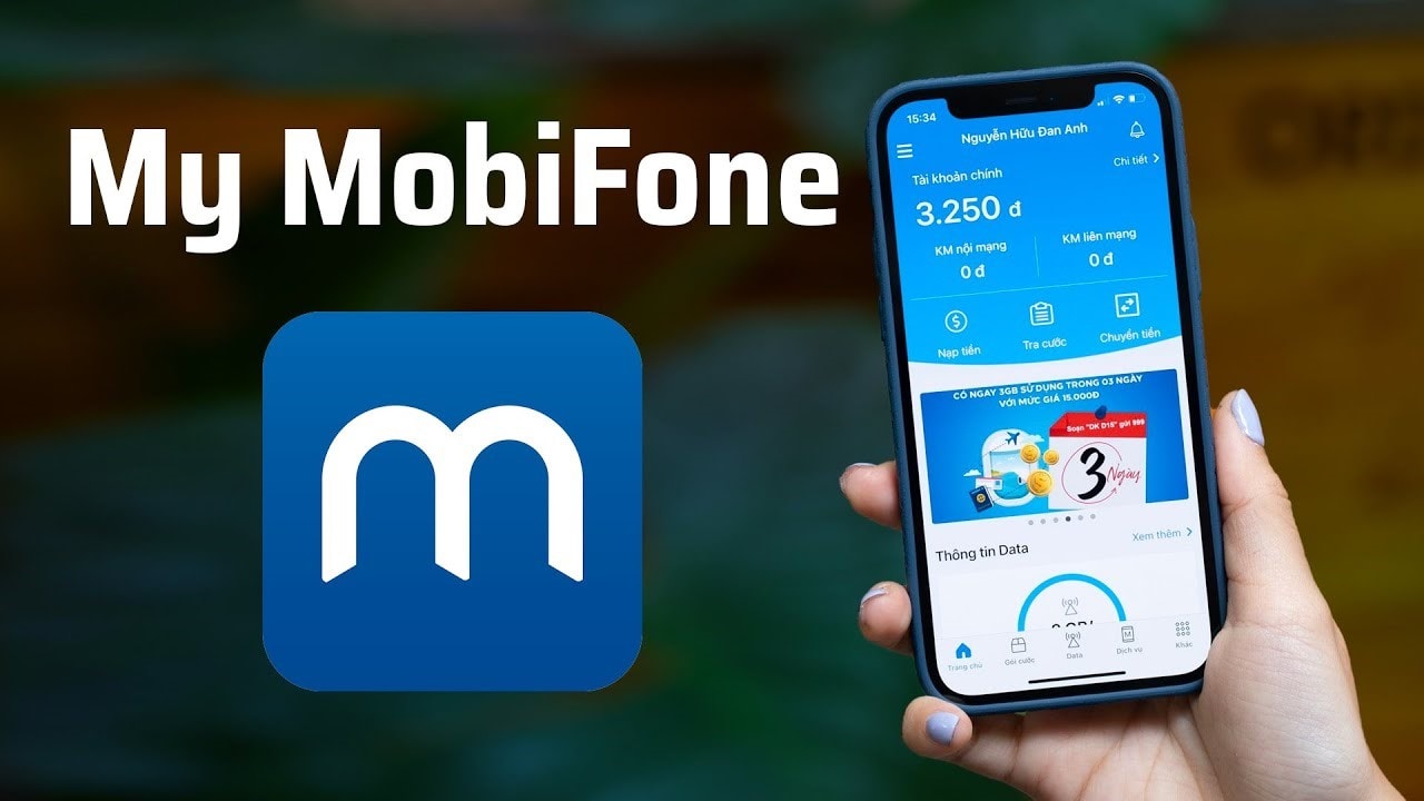 Tiện lợi, chủ động, dễ dàng, mọi lúc mọi nơi với ứng dụng My MobiFone