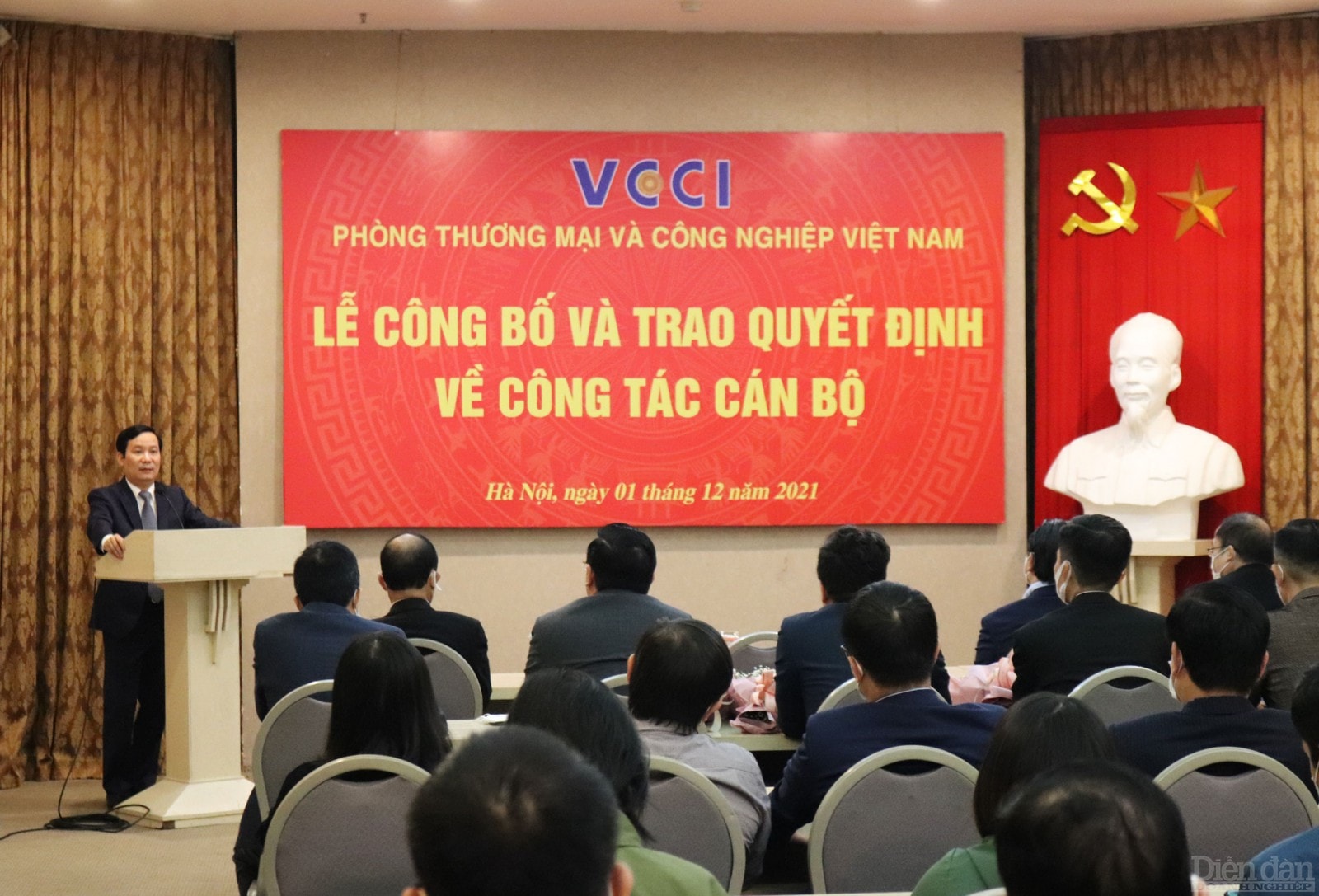 Chủ tịch VCCI Phạm Tấn Công phát biểu tại