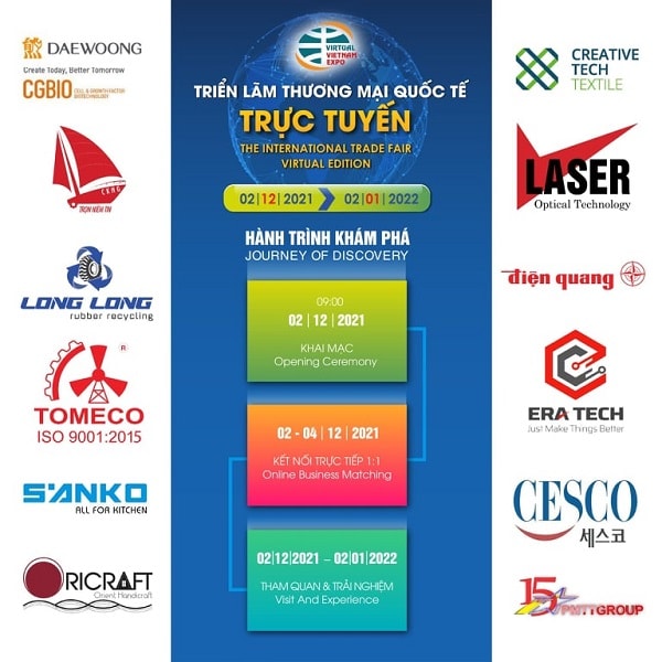 Triển lãm Thương mại Quốc tế Trực Tuyến 2021.