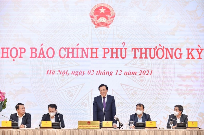 họp báo Chính phủ thường kỳ 