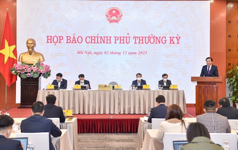 Họp báo Chính phủ thường kỳ tháng 11.