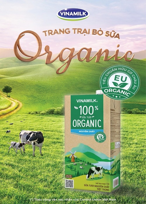 Sữa tươi Vinamilk Organic không đường (Không bổ sung đường sacaroza) là lựa chọn an toàn và hợp lý giúp thai kỳ khỏe mạnh.