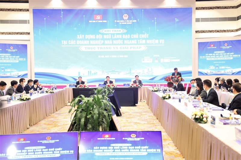 Ngày 4/12, Ban Kinh tế Trung ương phối hợp Ủy ban Quản lý vốn Nhà nước tại doanh nghiệp tổ chức Hội thảo với chủ đề “Xây dựng đội ngũ lãnh đạo chủ chốt tại các DN Nhà nước ngang tầm nhiệm vụ: Thực trạng và giải pháp”.