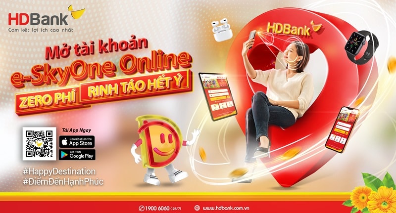 HDBank mang đến nhiều ưu đãi hấp dẫn khi khách hàng thanh toán online