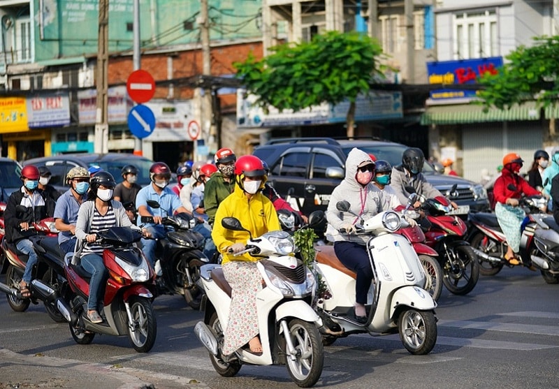 Đề án cấm xe máy vào nội đô từ năm 2025 của UBND TP. Hà Nội được cho là nóng vội, thiếu tính khả thi - Ảnh minh họa