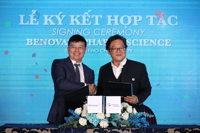 p/Benovas ký hết hợp tác chiến lược với Pharmascience 