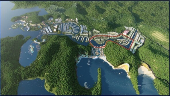 Phối cảnh Dự án Cát Bà Amatina 
