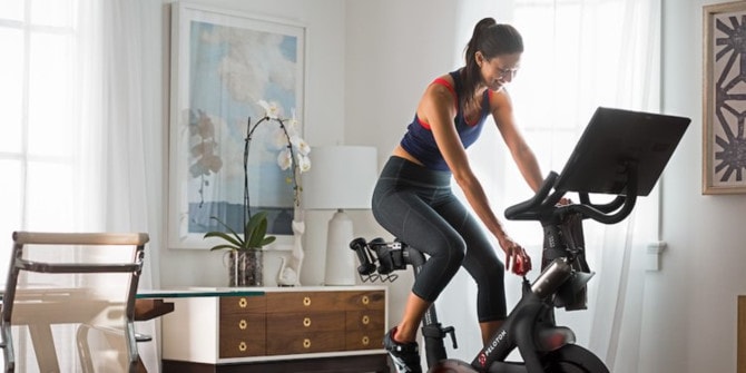 Một chiếc máy tập của Peloton. Ảnh: Peloton.