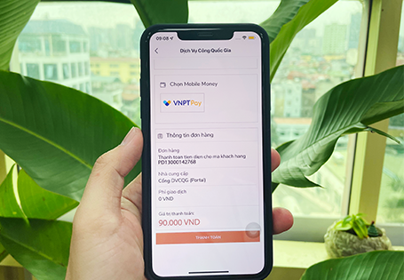 Mobile Money - VNPT Pay có thể thanh toán trên Cổng Dịch vụ công Quốc gia.png