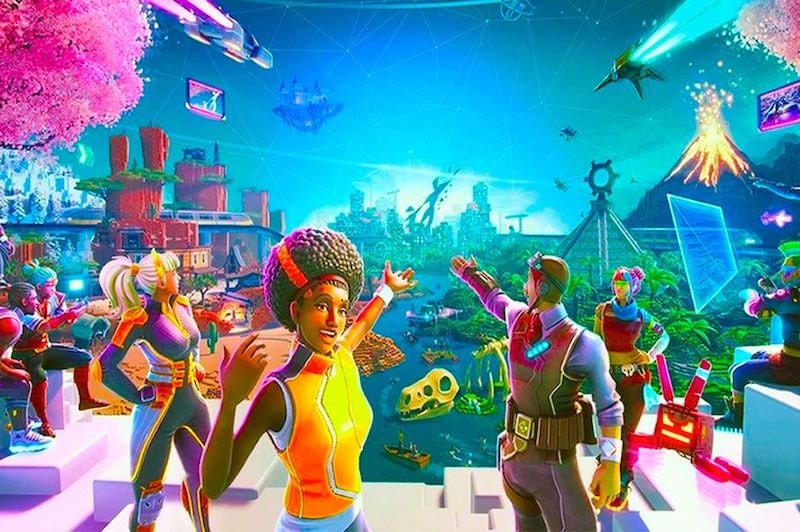 Đã có sẵn rất nhiều không gian metaverse kín, bao gồm các trò chơi trực tuyến như Fortnite, Roblox, VR Chat hoặc Minecraft (ảnh minh hoạ)