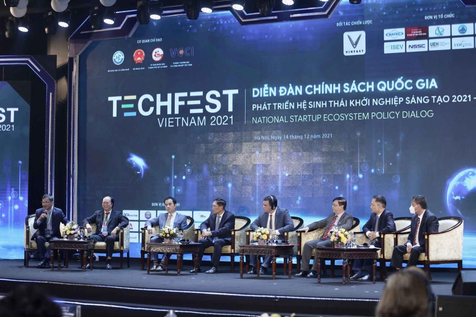 Các diễn giả tham dự chương trình “Dấu ấn TECHFEST và WHISE 2021” 