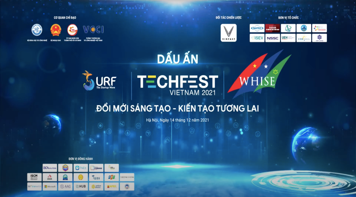 Chương trình “Dấu ấn Techfest - Whise 2021” nằm trong chuỗi sự kiện của TECHFEST 2021