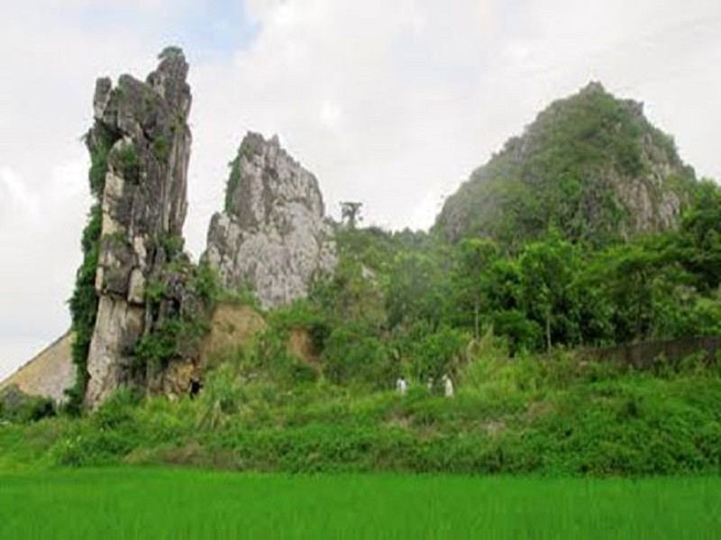 khu vực nghiên cứu rộng khoảng 300ha trên địa bàn 2 xã Liên Khê, xã Lại Xuân