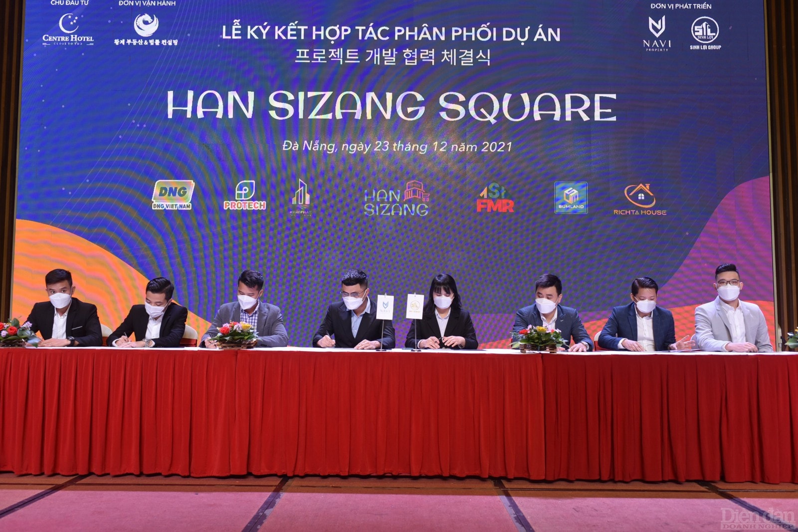 Liên danh Navi Property - Sinh Lợi Group khởi động phát triển dự án Thương xá chợ Hàn vào đầu năm 2022