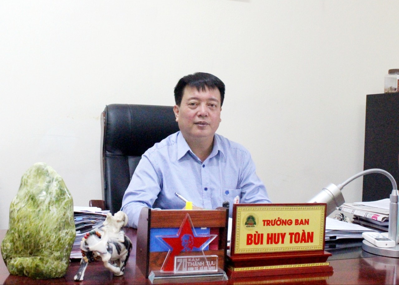 ThS. Bùi Huy Toàn Trưởng Ban quản lý Khu di tích Lịch sử - Sinh thái An toàn khu Định Hóa, Thái Nguyên 