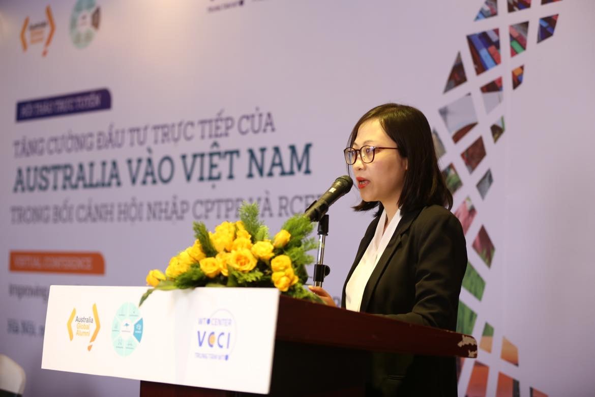 bà Phùng Thị Lan Phương, Trung tâm WTO và Hội nhập, VCCI.