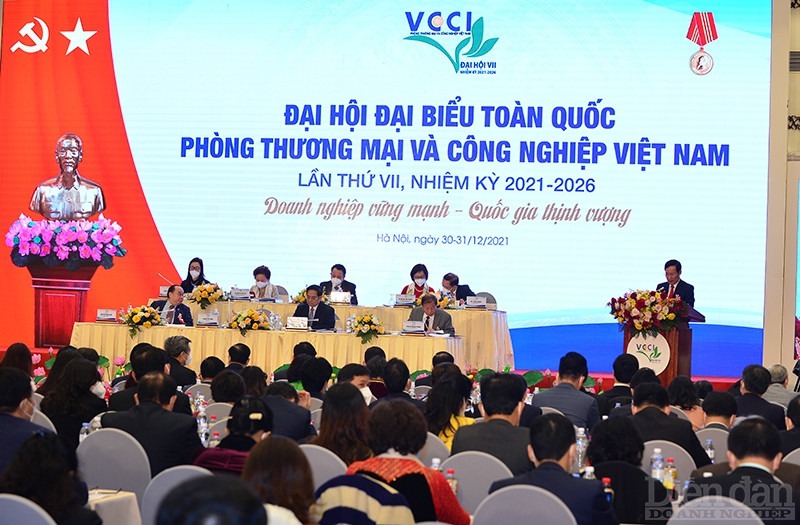 Phiên trọng thể Đại hội Đại biểu toàn quốc VCCI lần thứ VII nhiệm kỳ 2021-2026