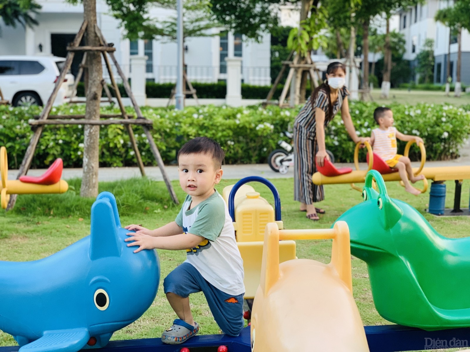  Dự án nhà ở đáng sống thể hiện trách nhiệm xã hội của doanh nghiệp, doanh nhân đối với xã hội trong việc tạo lập đô thị hạnh phúc (Ảnh: Lưu Vân)