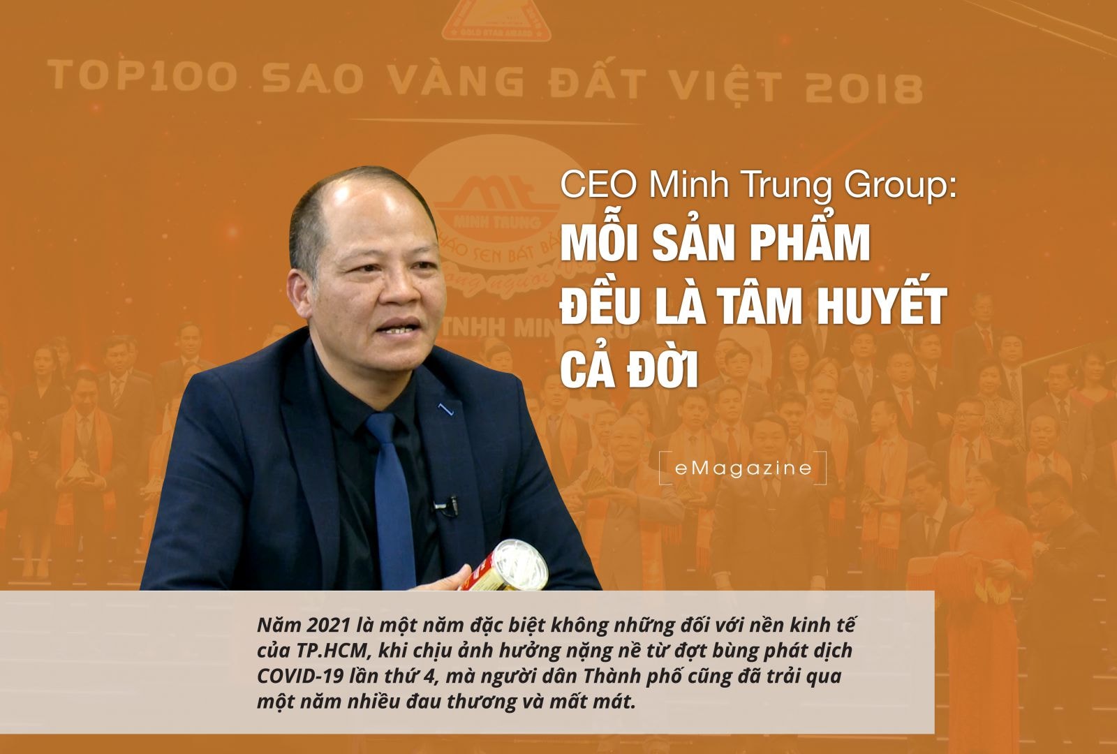 Ông Nguyễn Đắc Minh, Chủ tịch HĐQT Công ty cổ phần tập đoàn Minh Trung. 