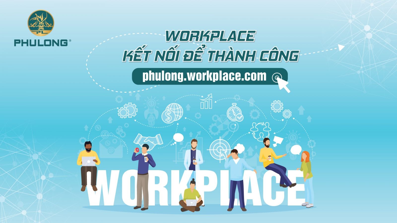 Triển khai nhiều nền tảng công nghệ số trong những năm qua giúp nhân sựp/Phú Long tăng tính kết nối trong quá trình làm việc.