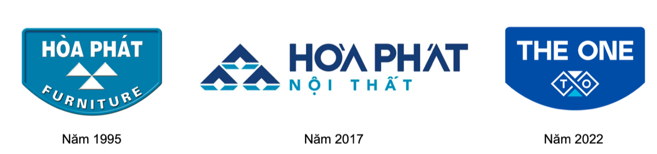 Logo mới của Nội thất Hòa Phát - nay là Nội thất The One