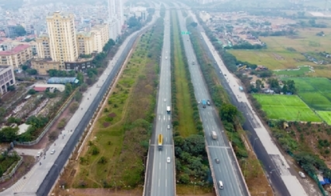 Hạ tầng giao thông đồng bộ, hiện đại thúc đẩy tiềm năng tăng giá bất động sản Hoài Đức.