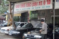 “Bùng nổ” thị trường cho thuê xe ô tô