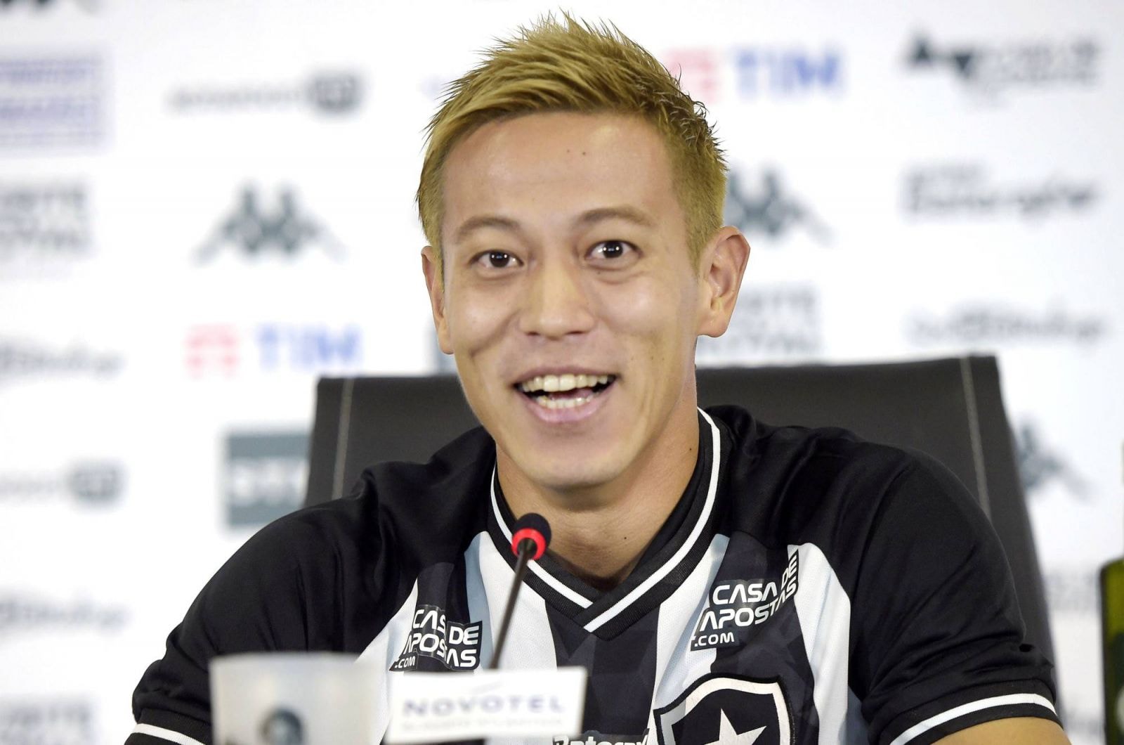 Ngôi sao bóng đá Nhật Bản Keisuke Honda 