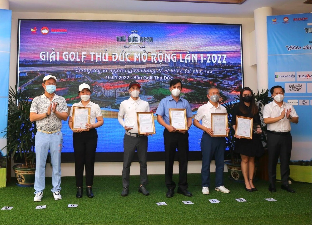 Giải đấu có sự tham gia của 288 Golfer