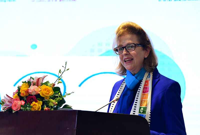 bà Caitlin Wiesen, Đại diện thường trú UNDP Việt Nam