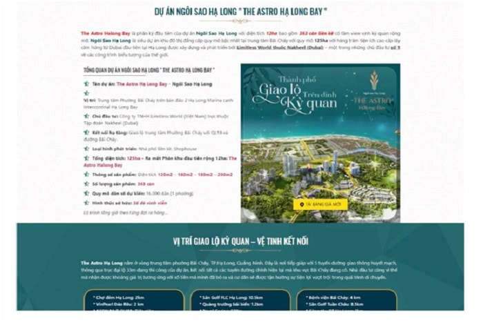 The Astro Hạ Long Bay – một “ Ngôi sao” đầy rủi ro!