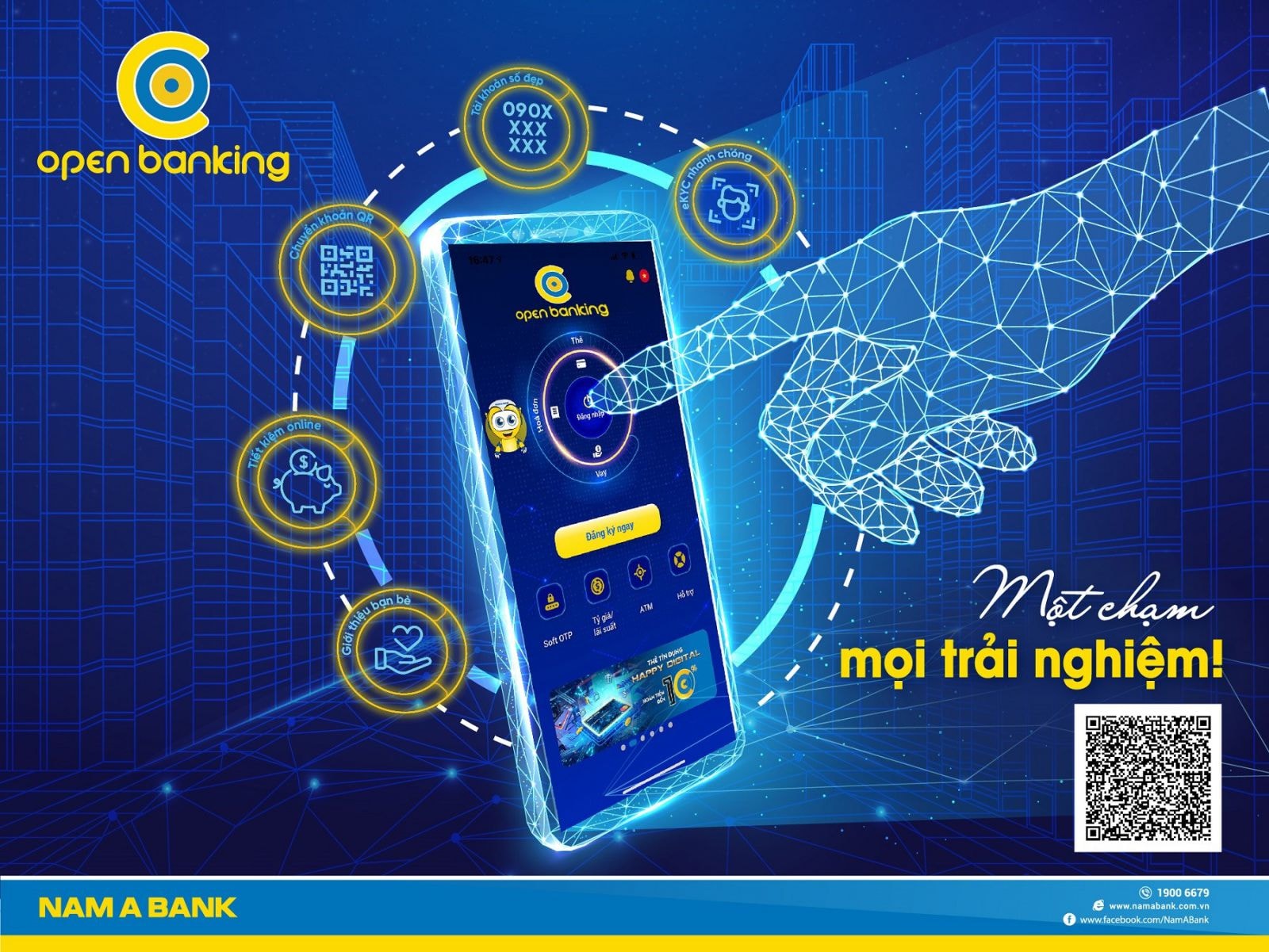 Sử dụng ngân hàng số để giao dịch 365+ banking, kể cả ngày Lễ, Tết .