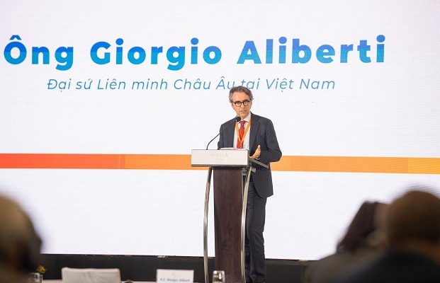 Ông Giorgio Aliberti, Đại sứ Liên minh Châu Âu tại Việt Nam.