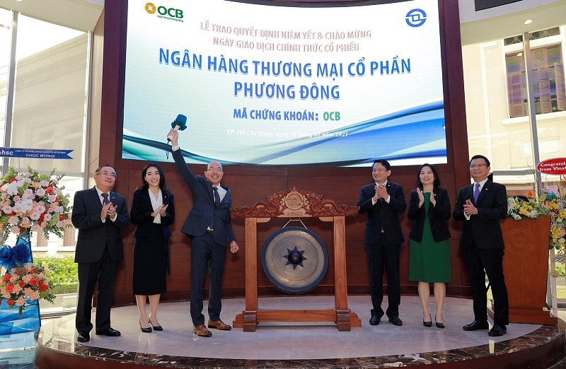 OCB niêm yết cổ phiếu trên HoSE vào ngày 28/1/2021