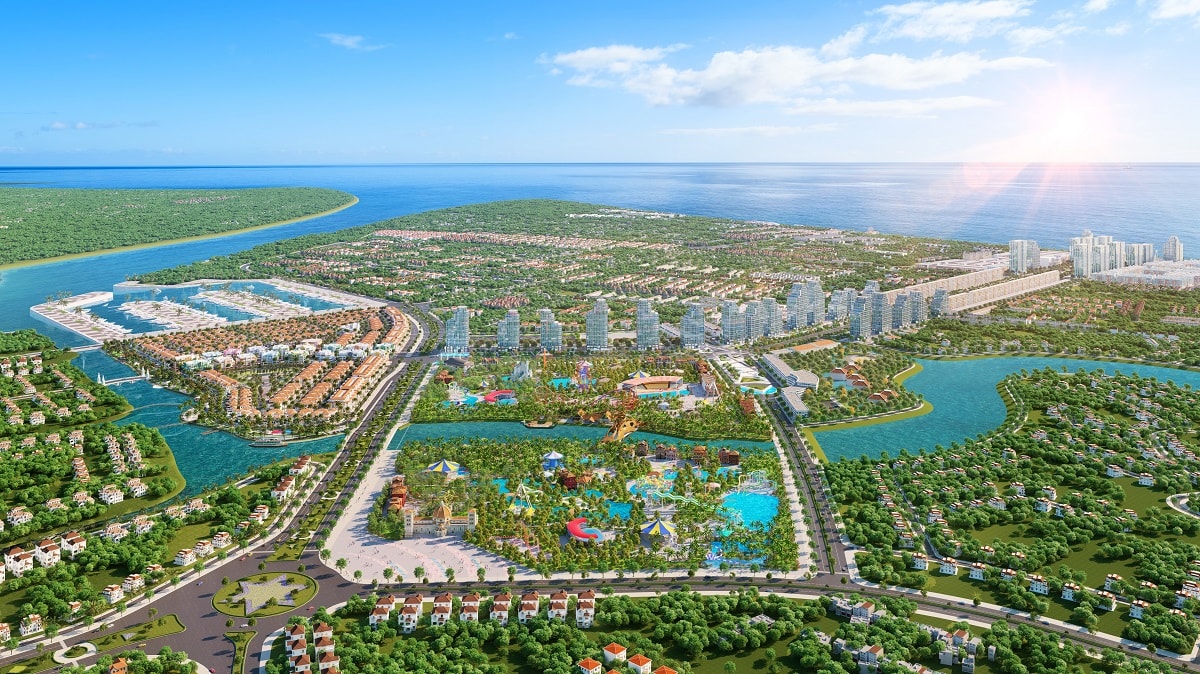 Ảnh: Phối cảnh dự án Sun Riverside Village của Sun Group tại Thanh Hóa